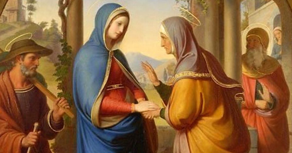 Nesta terça, 31, é relembrada a Visitação de Nossa Senhora a Isabel