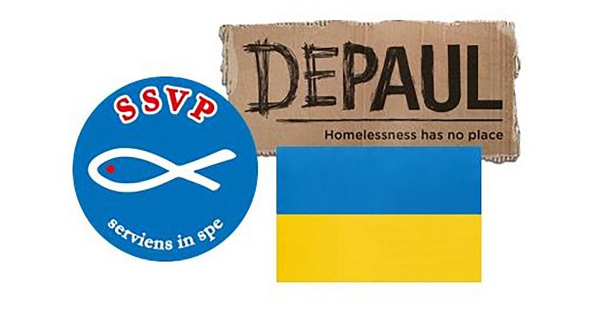 SSVP e Depaul estão juntas, em estreita colaboração para uma efetiva ação humanitária na Ucrânia
