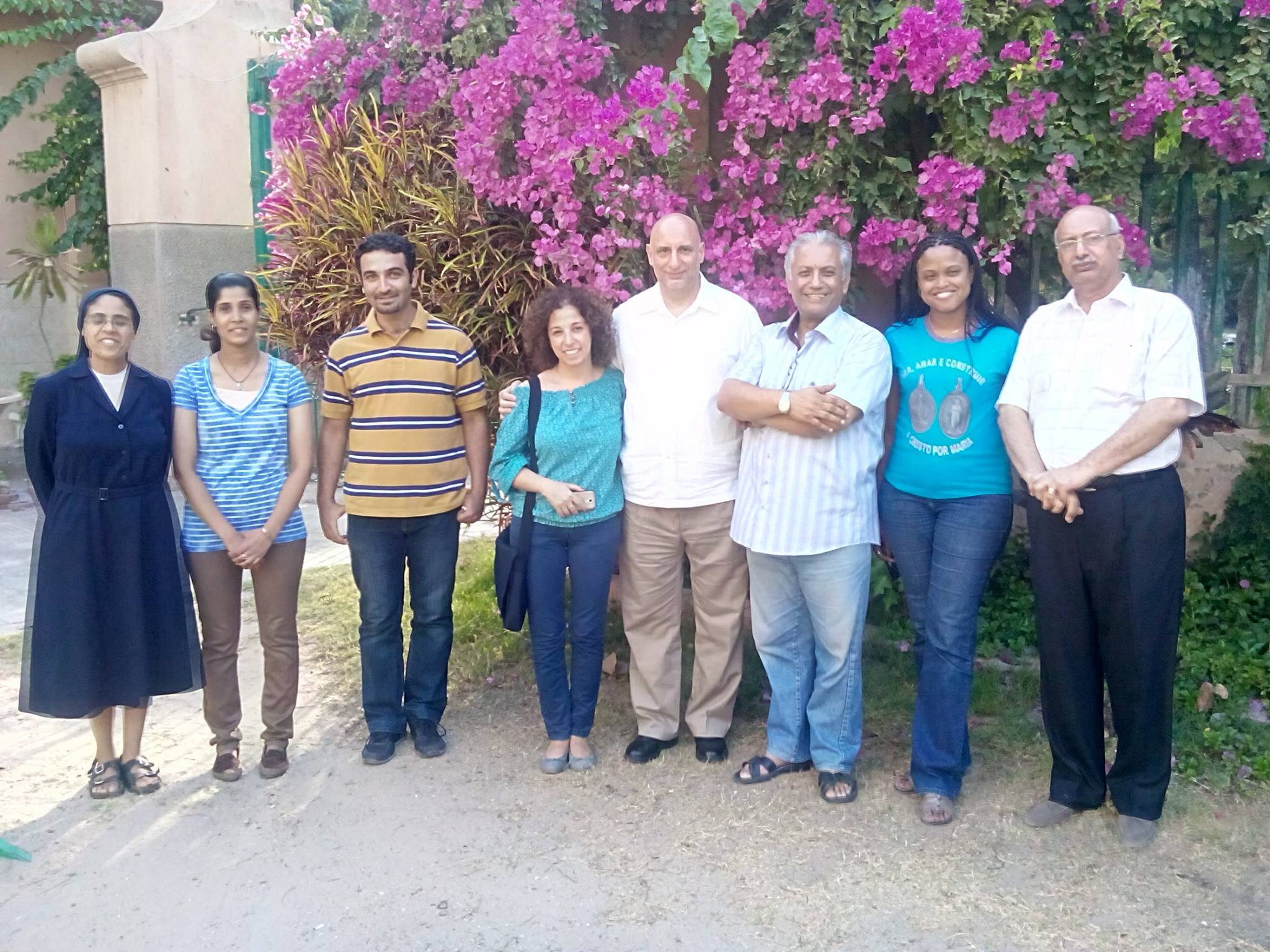 Visite des membres de la VFCC à la FV en Egypte
