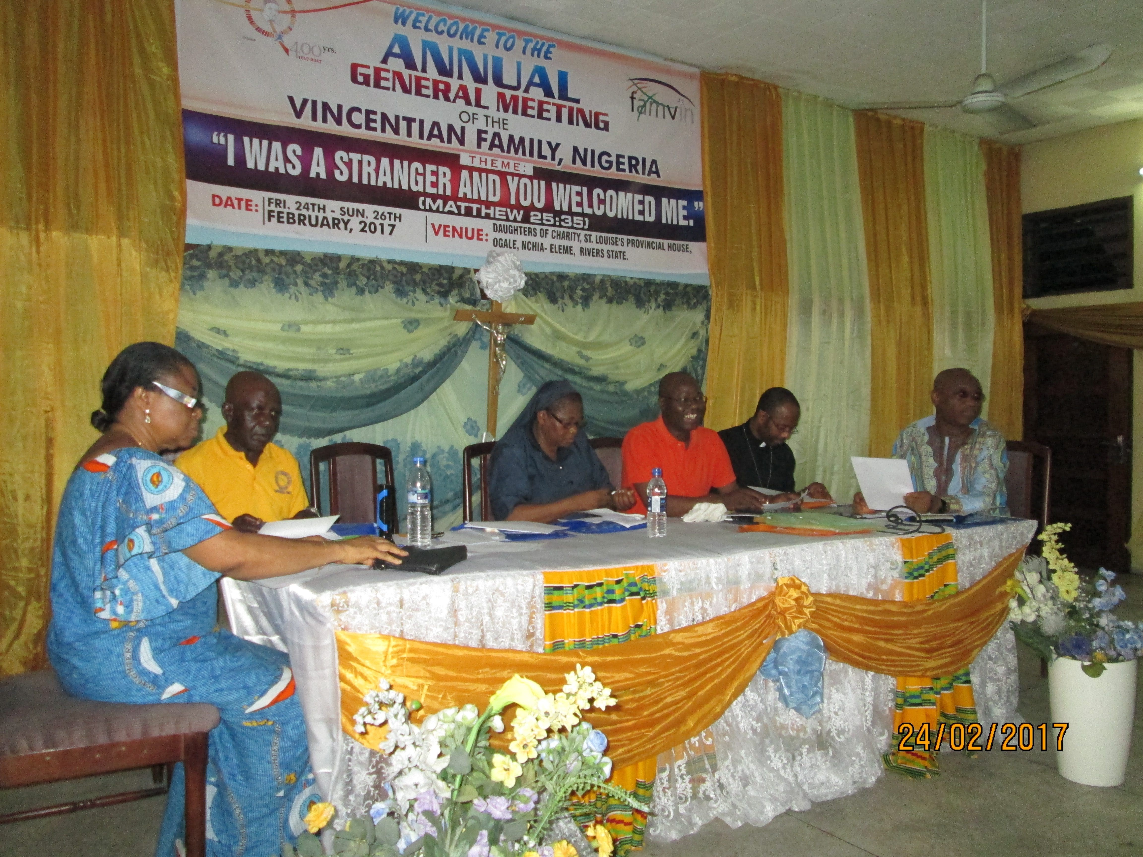 Vincentian Family Annual General Meeting in Nigeria 2017