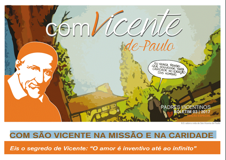 COM SÃO VICENTE NA MISSÃO E NA CARIDADE-Portugal